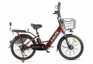 ЭЛЕКТРОВЕЛОСИПЕД GREEN CITY E-ALFA NEW D24 2021
