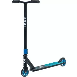 САМОКАТ ТРЮКОВЫЙ NOVATRACK WOLF EL 100мм 100A.WOLF BLACK BLUE