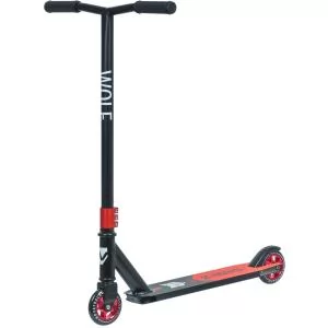 САМОКАТ ТРЮКОВЫЙ NOVATRACK WOLF EL 100мм 100A.WOLF BLACK RED