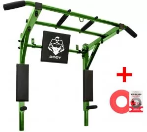 ТУРНИК 3 В 1 BODY IRON (зеленый)