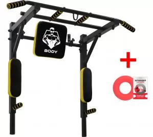 ТУРНИК 3 В 1 BODY SUPERPOWER PLUS (черный-желтый)