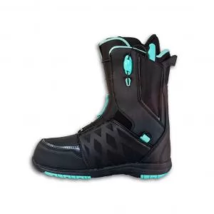 БОТИНКИ ДЛЯ СНОУБОРДА ATOM FREEMIND BLACK-AQUAMARINE