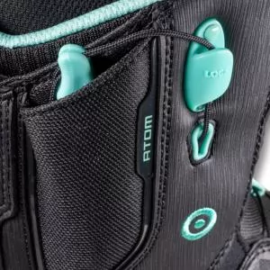 БОТИНКИ ДЛЯ СНОУБОРДА ATOM FREEMIND BLACK-AQUAMARINE