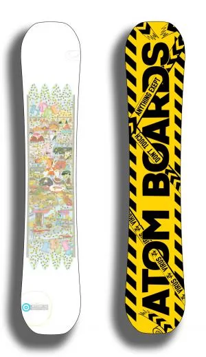 СНОУБОРД ATOM KEEP OUT (LIMITED)