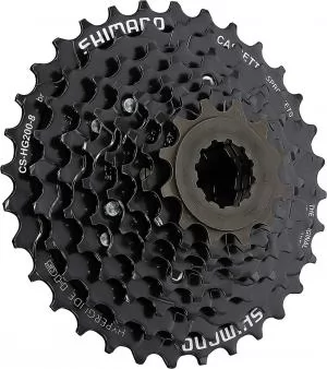 Кассета 8s черная 12-32 HG200-8 SHIMANO