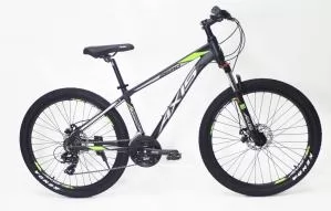Велосипед AXIS 26 MD 21sp (Размер 15; Цвет Matte Black/Yellow)