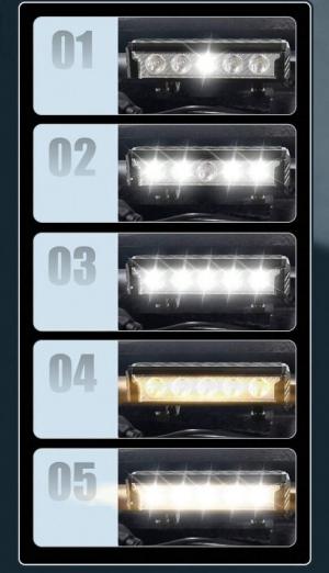 Фонарь передний большой FY339-5