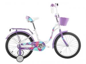 Велосипед STELS Mistery 18 (11.2 Белый-Фиолетовый)