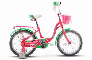Велосипед STELS Mistery 18 (11.2 Розовый-Зеленый)