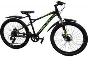 Велосипед Falcon Fighter 26 (17) черный - зеленый