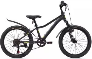 Велосипед 20 6ск RUSH HOUR X 200 V-brake ST черный рама 11