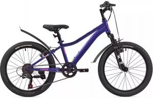  Велосипед 20 6ск RUSH HOUR X 200 V-brake ST фиолетовый рама 11