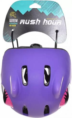 Шлем Rush Hour Funny Cat ФИОЛЕТОВЫЙ