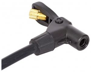 Насос RUSH HOUR ножной два баллона с манометром 34x160 мм, AV/FV