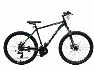 Велосипед AXIS 27.5 MD 21 sp. (Размер 20; Цвет black/green)