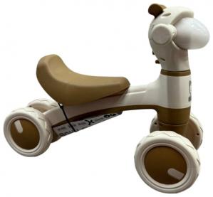 Беговел Альпака с пузырями КОРИЧНЕВЫЙ