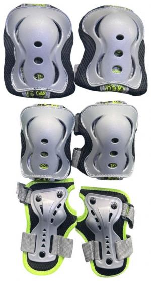 Роликовая защита размер L black green