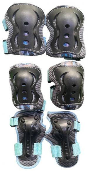 Роликовая защита размер M black-teal