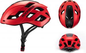 Шлем Rockbros взрослый разборный красный