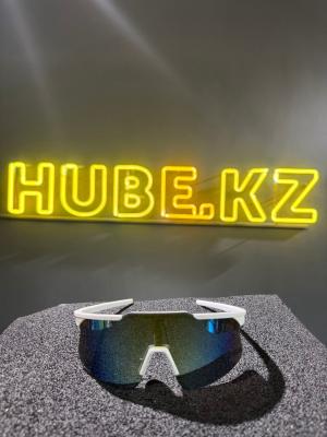 Очки спортивные премиум UV400 БЕЛЫЙ ГРАДИЕНТ