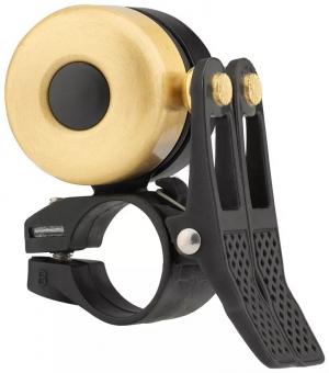 Звонок Rockbros двойной черно-золотой