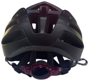 Шлем Eastnear цвет черный с фонариком размер L 57-61см