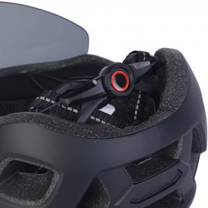 Шлем Eastniear с фонариком L 57-61 см Черный