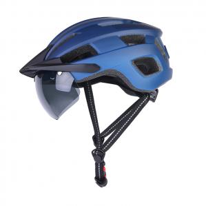 Шлем Eastinear с фонариком L 57-61 см Синий