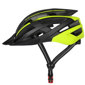 Шлем Eastшnear с фонариком L 57-61 см Черный-Зеленый