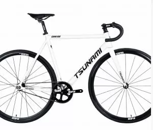 Велосипед/фикс TSUNAMI SNM100 28 рама L(55) БЕЛЫЙ