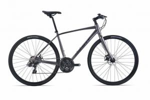 Велосипед Giant Escape 2 Plus 700 рама S(43) МАТОВЫЙ СЕРЫЙ