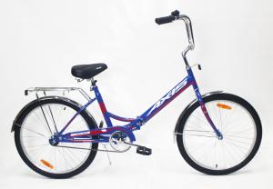 Велосипед AXIS folding 24 1 Speed, Цвет blue/red
