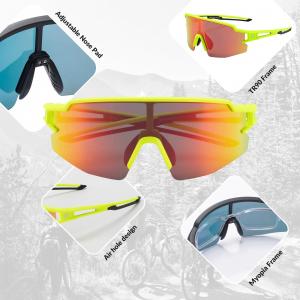Очки велосипедные поляризованные Rockbros UV400 10178 ЖЕЛТЫЙ
