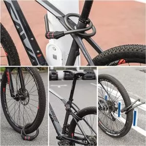 Замок Rockbros кодовый 5 цифр 120см