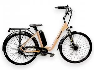 Электровелосипед Trinx Commuter 700 рама 46 РОЗОВЫЙ