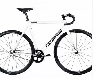 Велосипед/фикс TSUNAMI SNM100 28 рама S(49) БЕЛЫЙ