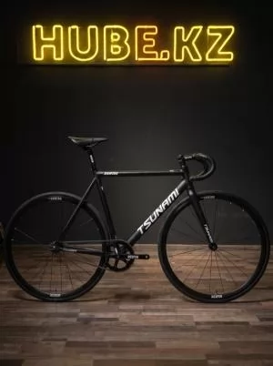 Велосипед/фикс TSUNAMI SNM100 28 рама XL(58) МАТОВЫЙ ЧЕРНЫЙ