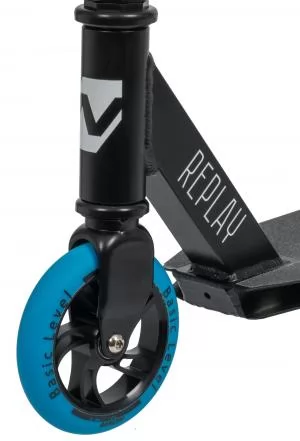 САМОКАТ ТРЮКОВЫЙ NOVATRACK REPLAY BL 120 BLACK BLUE