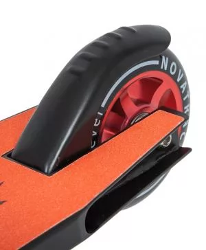 САМОКАТ ТРЮКОВЫЙ NOVATRACK WOLF EL 110 BLACK RED