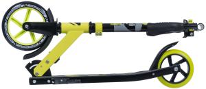 САМОКАТ ГОРОДСКОЙ NOVATRACK POLIS ALUMINUM LEMON
