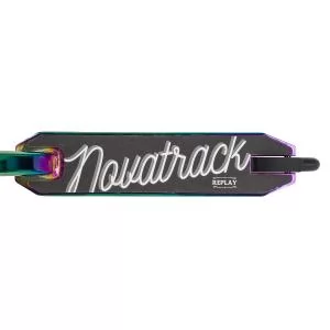САМОКАТ ТРЮКОВЫЙ NOVATRACK REPLAY PRO PL 110 NEOCHROME BLACK 1 (168)