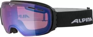 ОЧКИ ГОРНОЛЫЖНЫЕ ALPINA GRANBY QHM BLACK MATT BLUE SPH S2