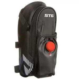 ВЕЛОСУМКА STG 131396 ПОД СЕДЛО С ФОНАРЕМ