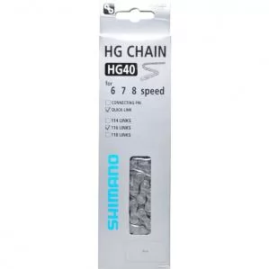 ЦЕПЬ SHIMANO HG40 6/7/8 СК 114 ЗВ ЗАМ UG51